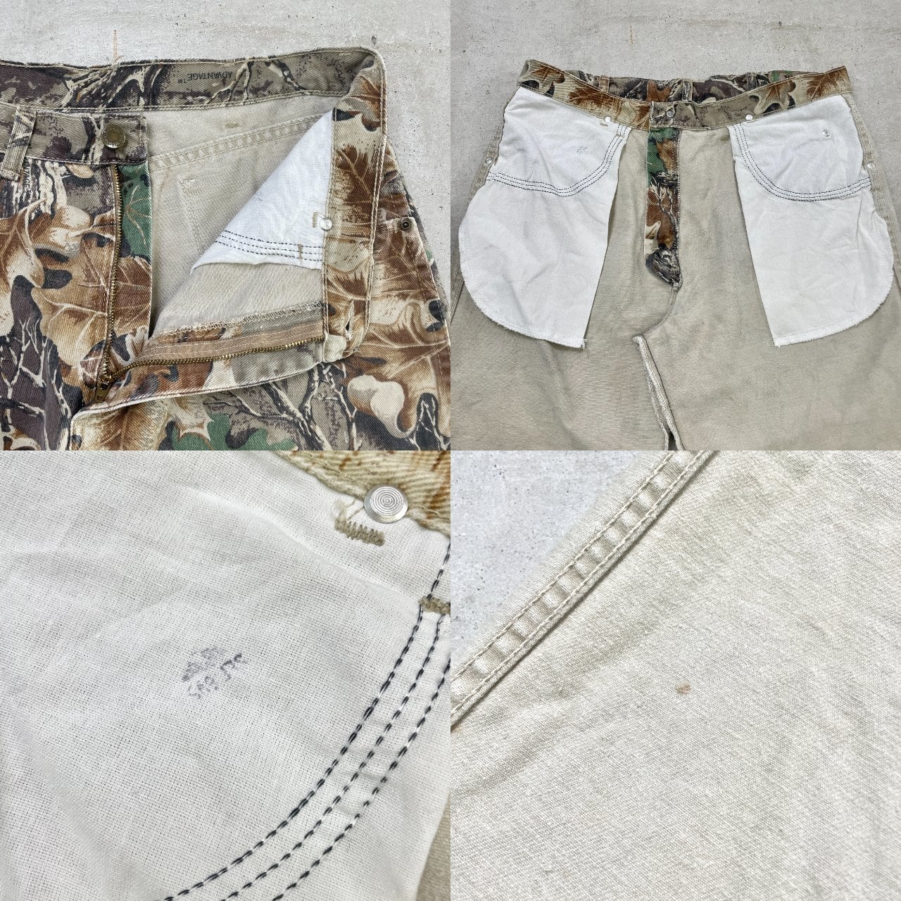 Wrangler ラングラー リアルツリーカモ 迷彩パンツ メンズW33相当 古着