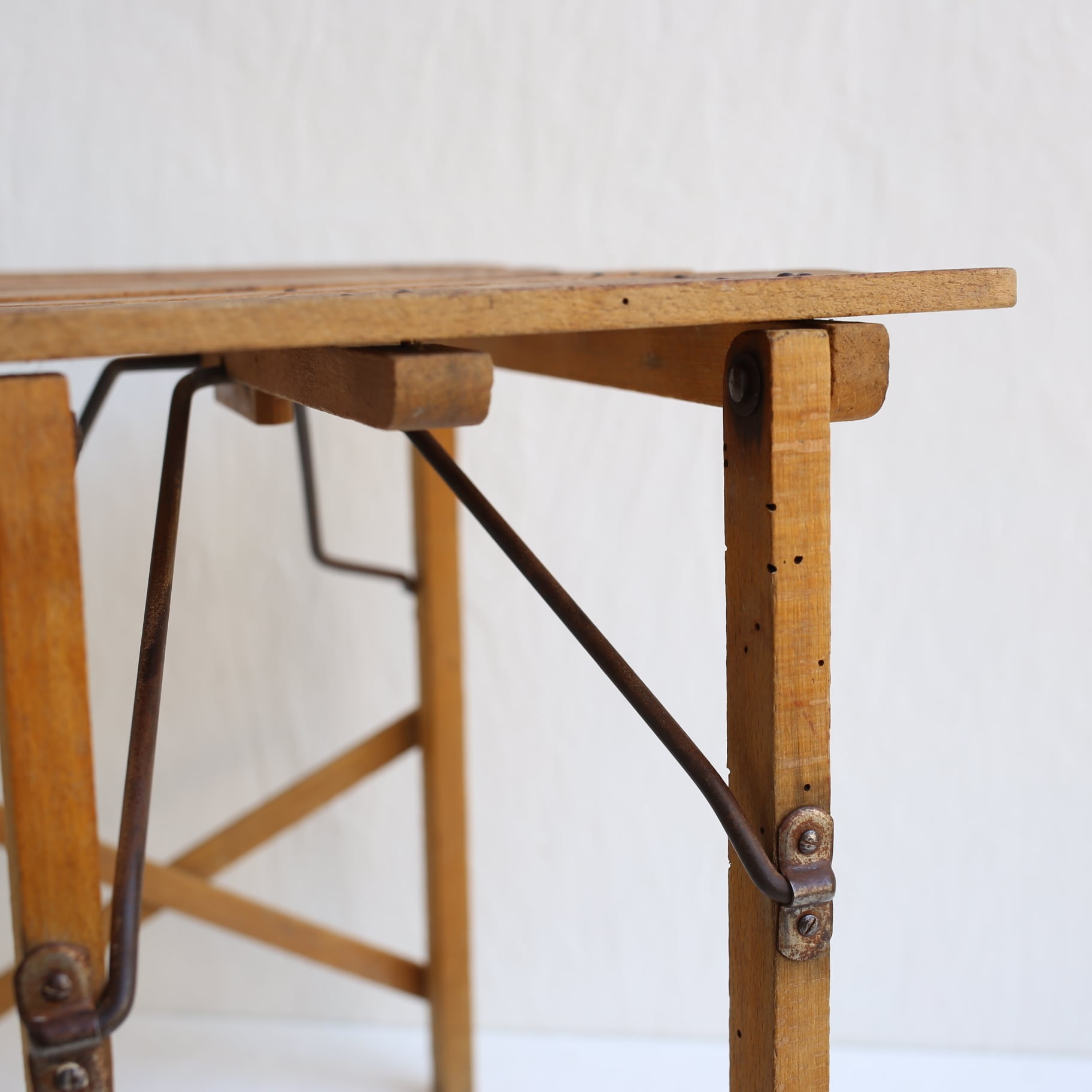 フランス アンティーク ヴィンテージ 折り畳み椅子 フォールディング