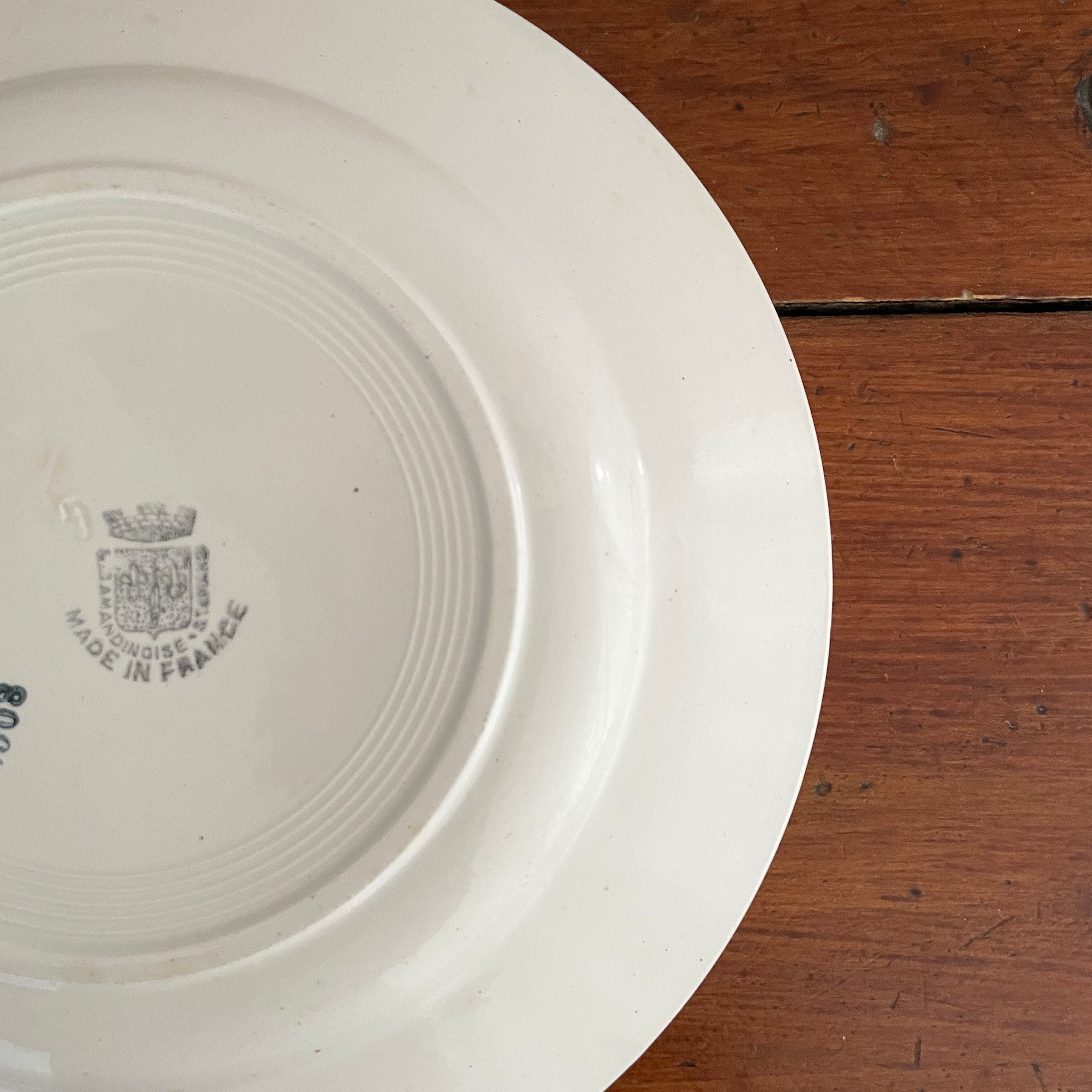 SAINT-AMAND サンタマン窯 花柄 デザートカップ SAINT-AMAND サンタマン窯 花柄 デザートカップ