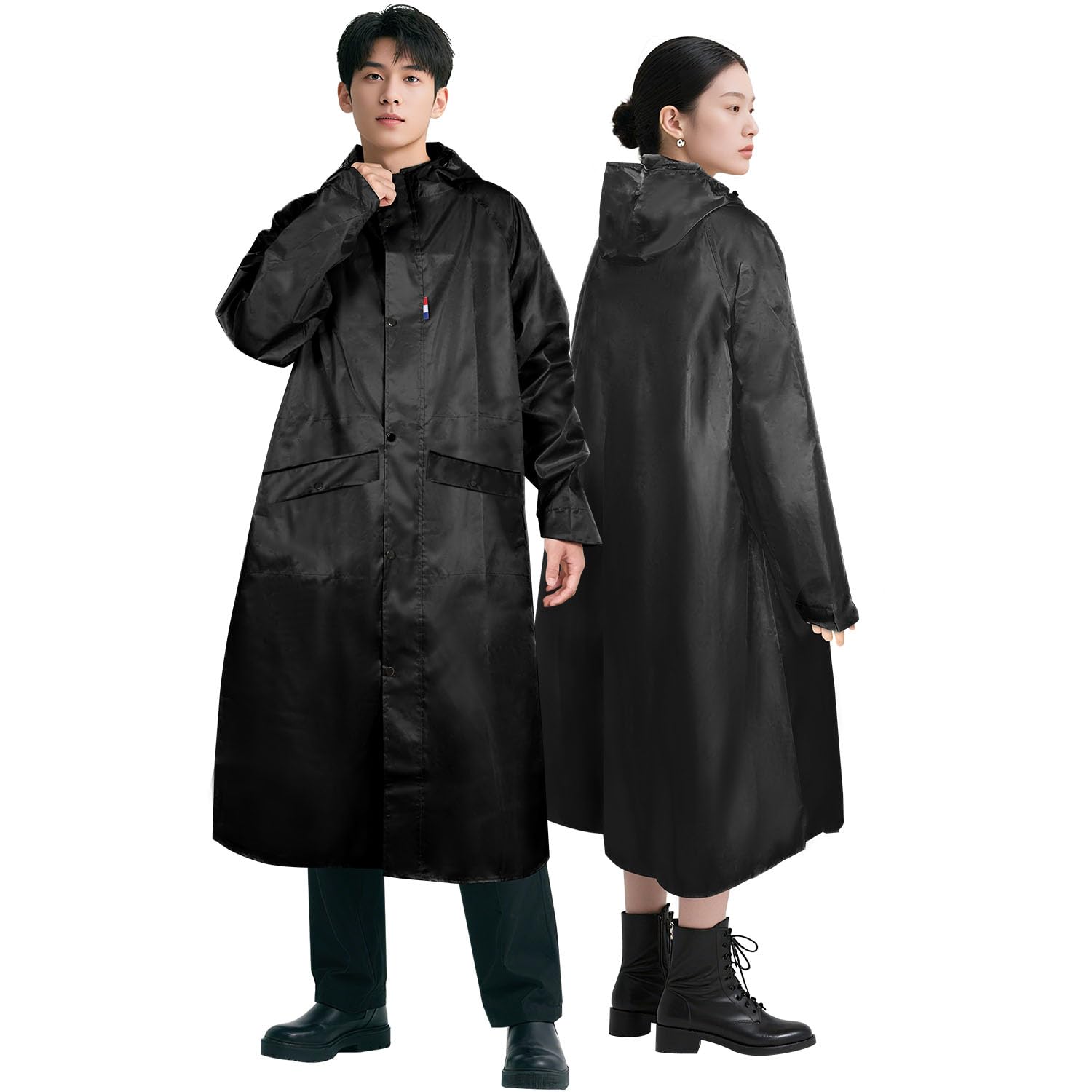 COMOLI(コモリ) / コットンシルクフーデッドロングコート -BROWN- (W03