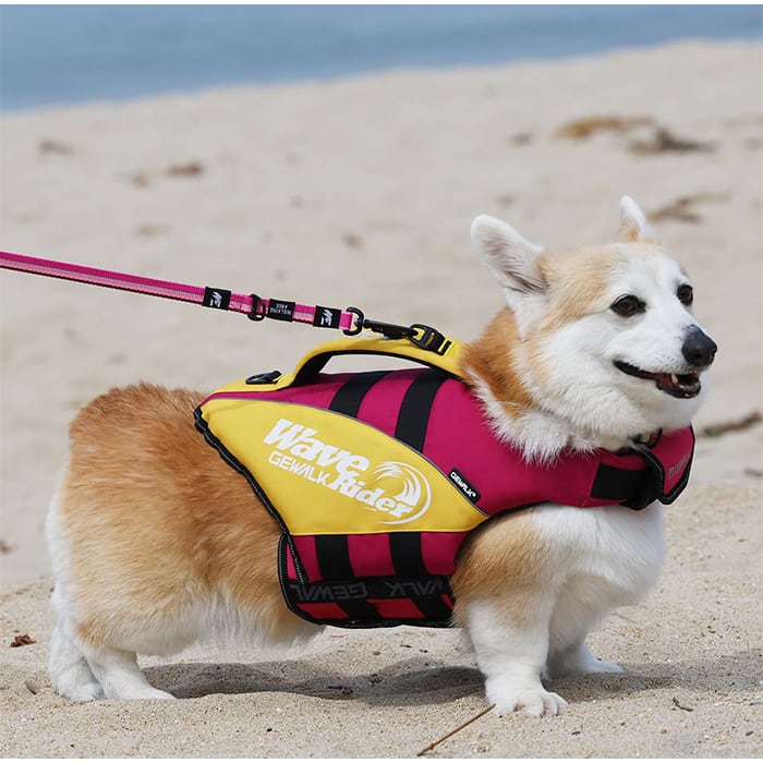 GEWALK Wave Rider ライフジャケット XS GEWALK ウェーブライダー エコ ライフジャケット 【XSサイズ】 犬用 高