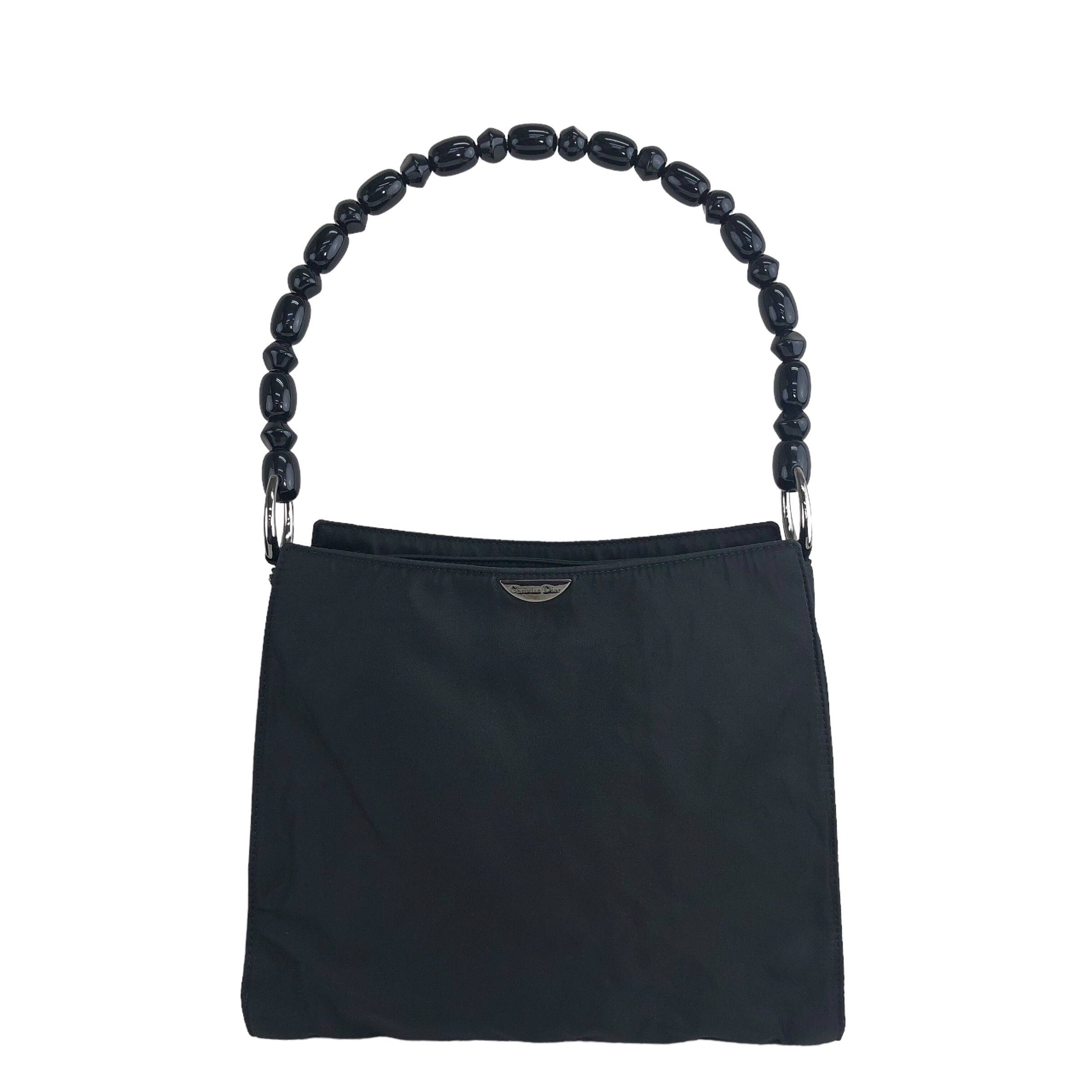 Christian Dior クリスチャン ディオール ハンドバッグ ブラック ロゴ