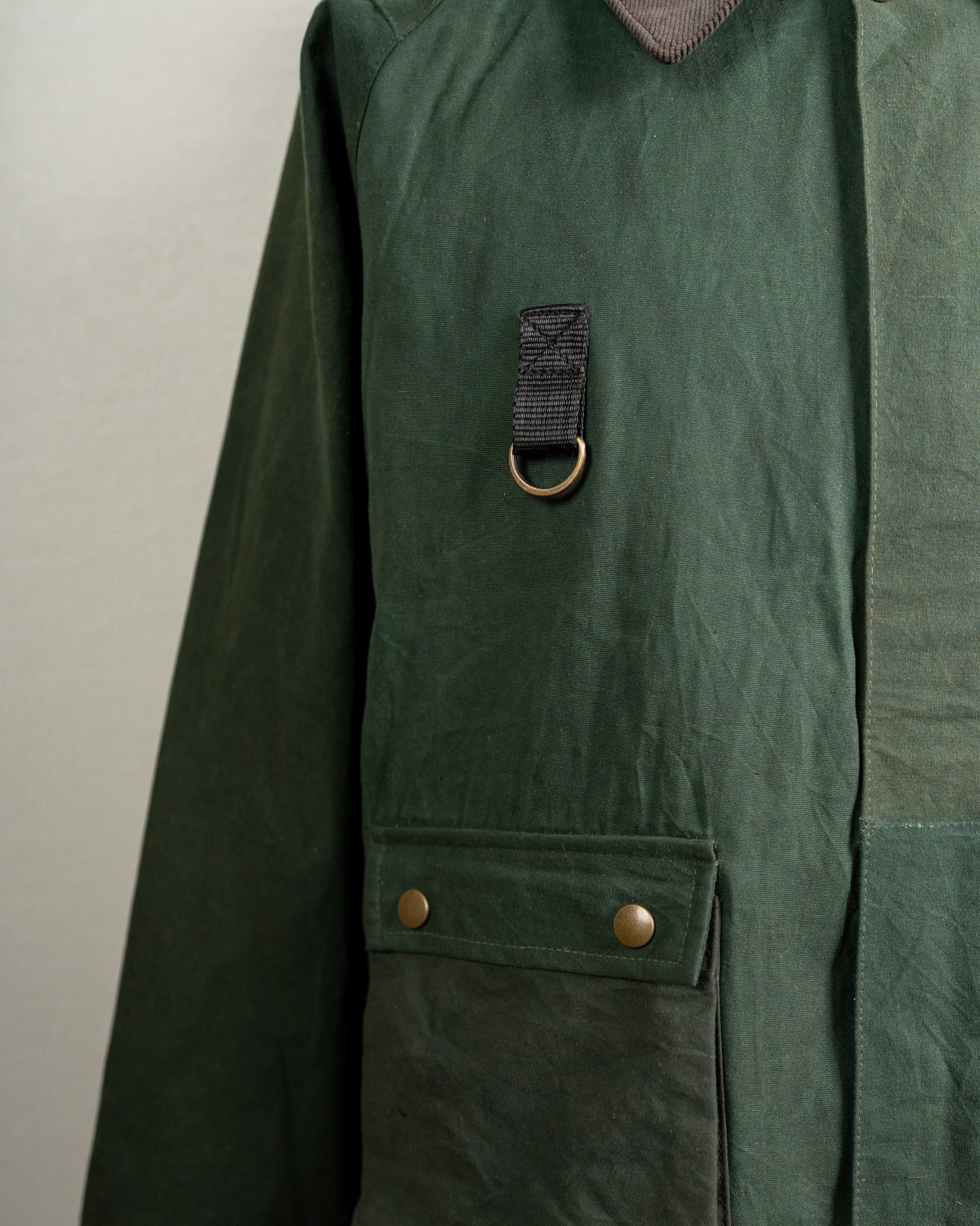 yoused】REMAKE OILED FISHING JACKET 