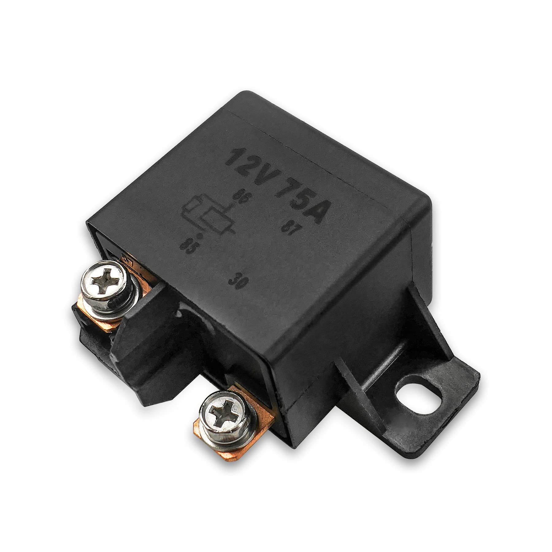 12V 75a通常のオープンパワーリレー交換0332002168 V23232-D0001-X001リレーの開始、1パック 並行輸入品 ...