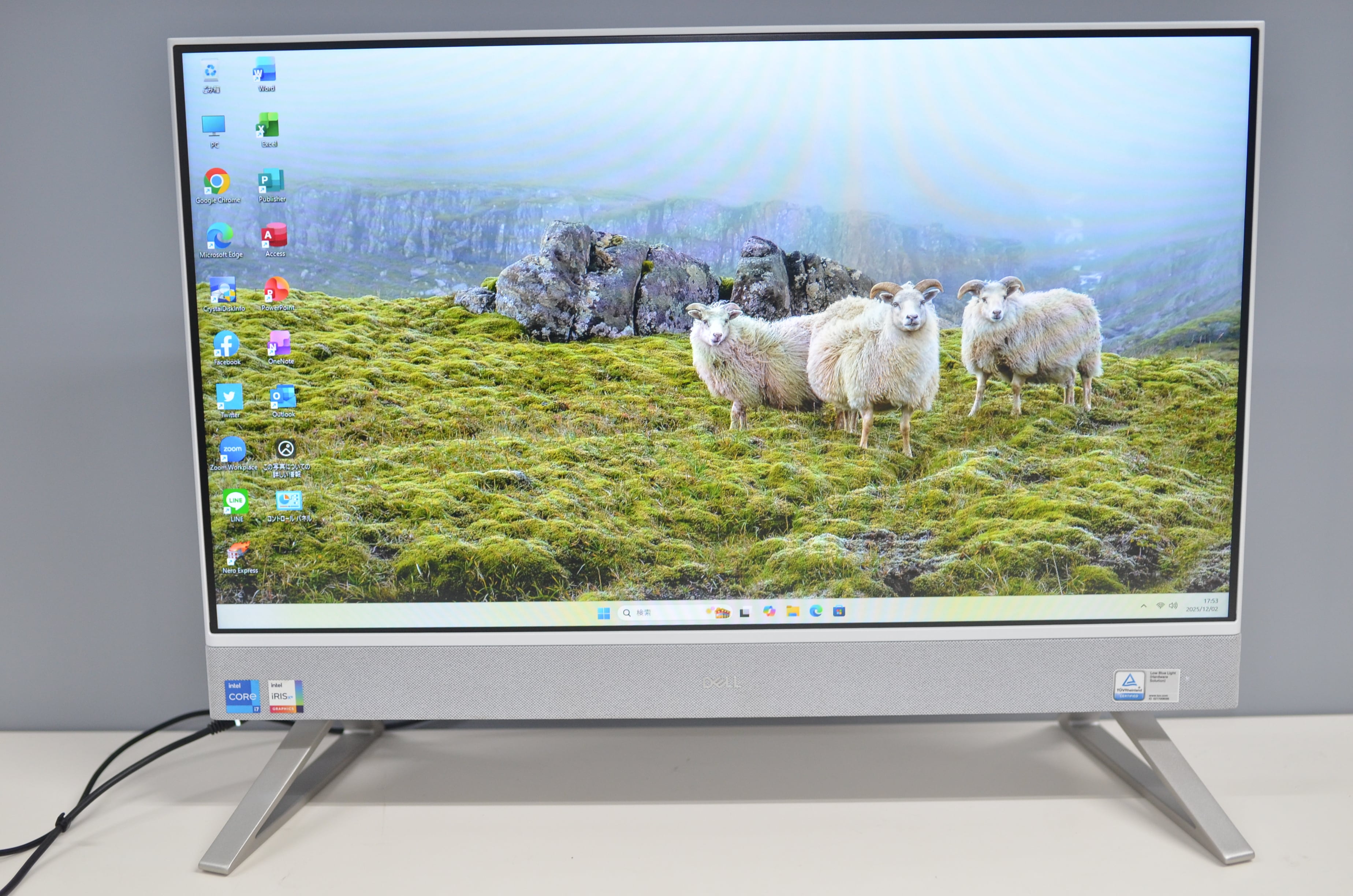 中古良品 HP M27fwa 27型ワイド液晶ディスプレイモニター HDMI搭載