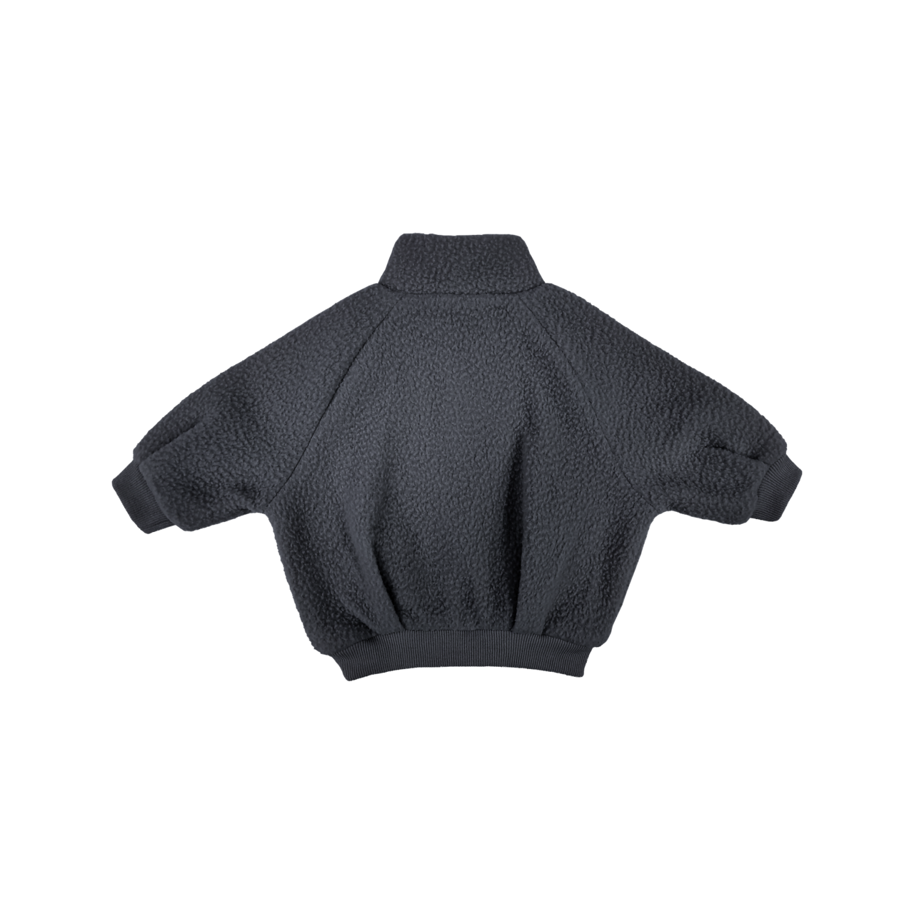 soll the label　Kids Sherpa Jumper - Charcoal