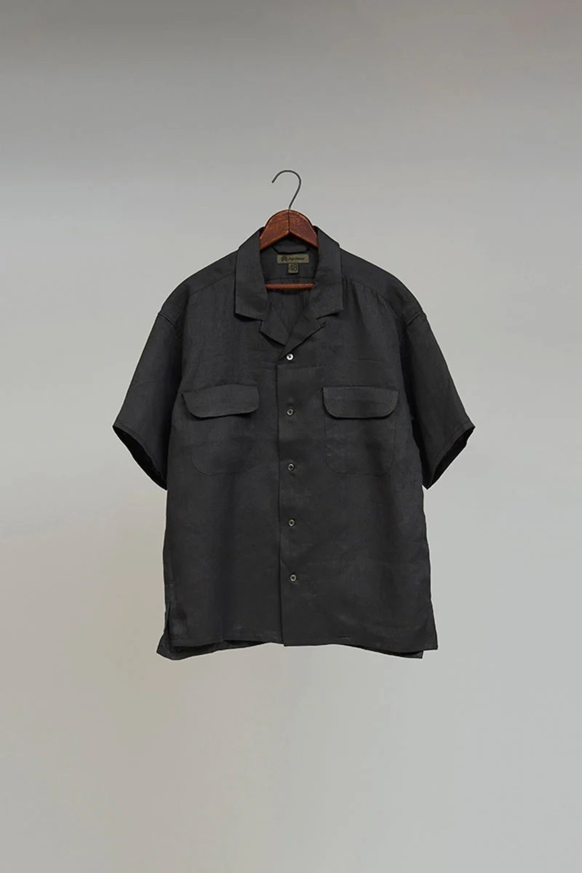 Nigel Cabourn オープンカラーシャツ - リネンツイル / OPEN COLLAR 