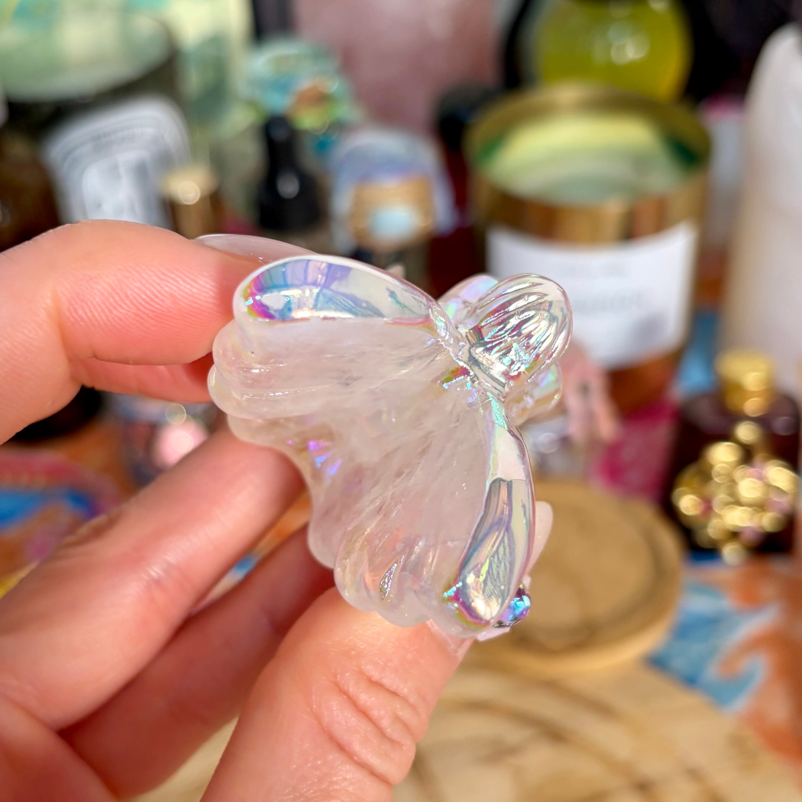 魔女の祭壇】フェアリー・オーラクリスタル（水晶）A | クリスタルと