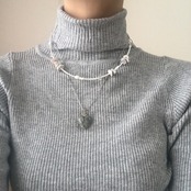 バロックパール ビーズネックレス［SRN015］