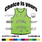 Choice is yours Tank :volt black line : ロゴ色選択、有料ナンバリング可能商品