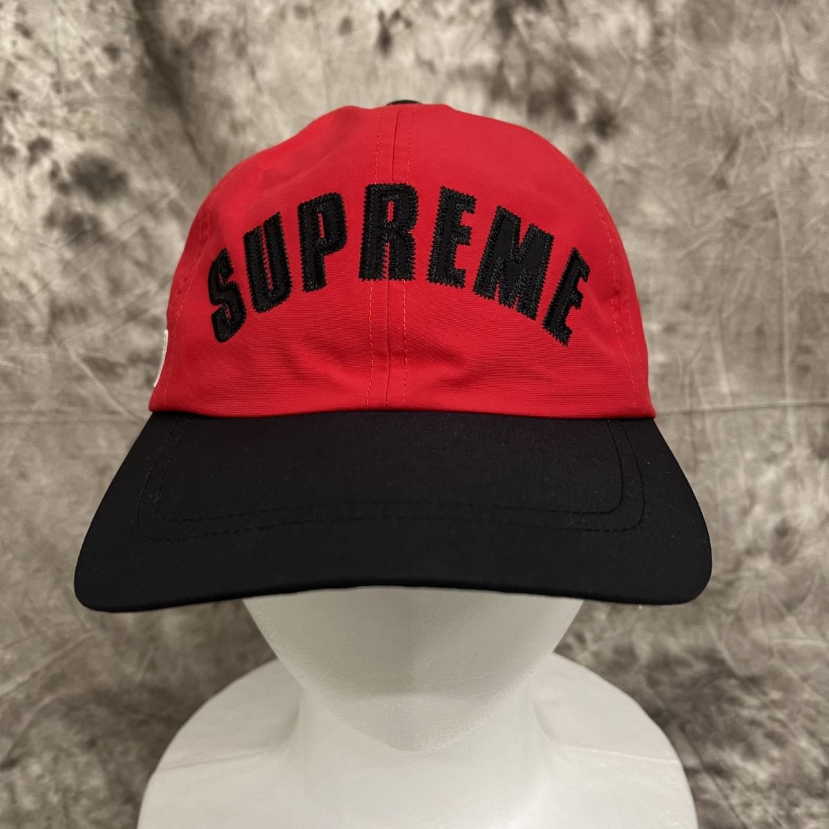 Supreme×THE NORTH FACE/シュプリーム×ノースフェイス【19SS】Arc Logo 6-Panel/アーチロゴ 6パネル キャップ  レッド NN01905I