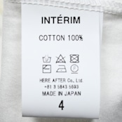 INTÉRIM / HIGH GAUGE SUVIN JERSEYE L/S TEE