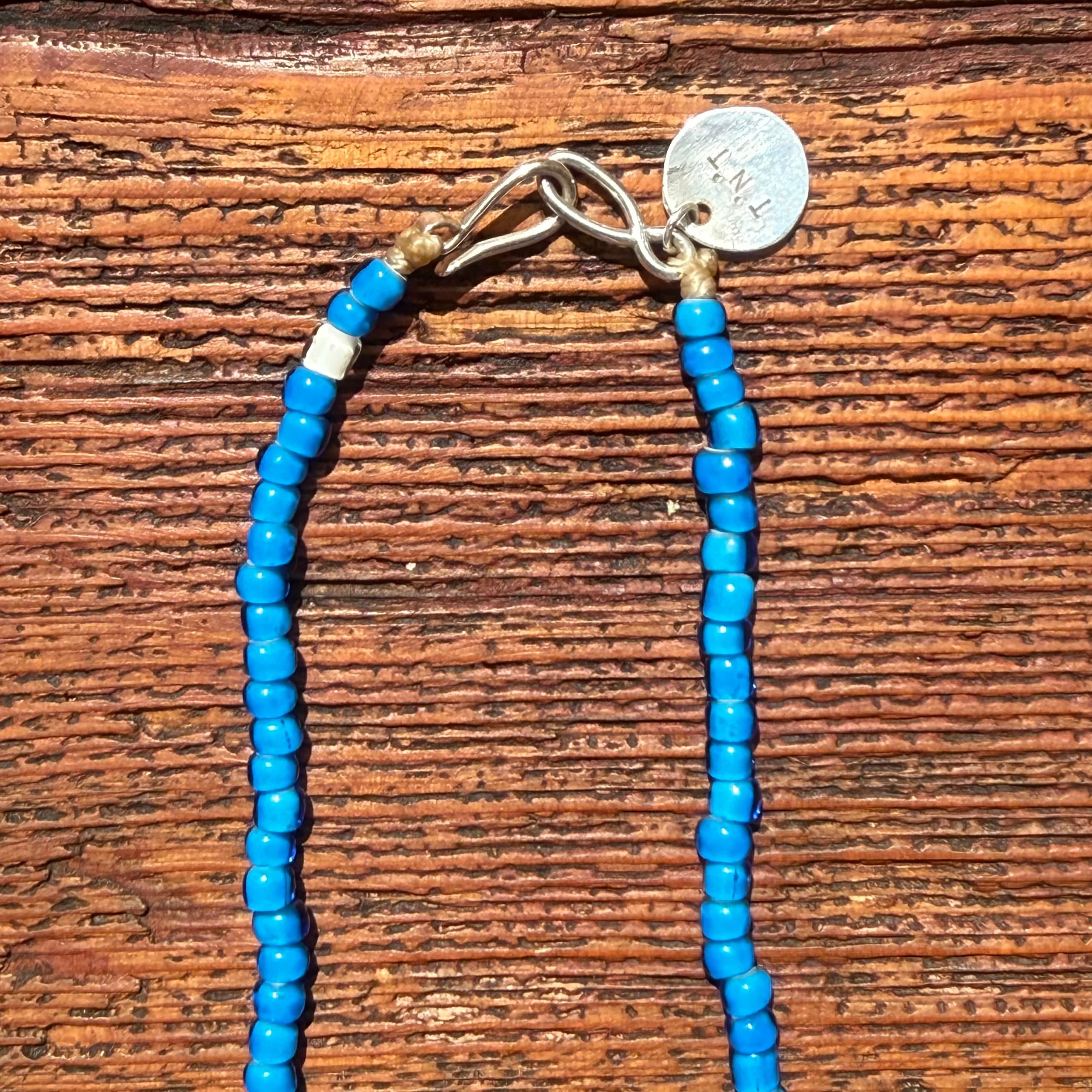 T'N'T ORIGINALS “Beads Necklace” アンティークビーズ ホワイトハーツ