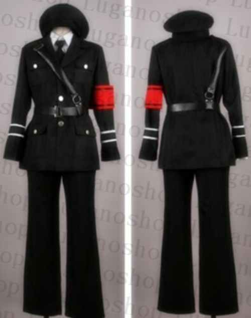 K2210 咎狗の血 （とがいぬのち）アキラ 軍服　風 　コスプレ衣装　cosplay　コスチューム