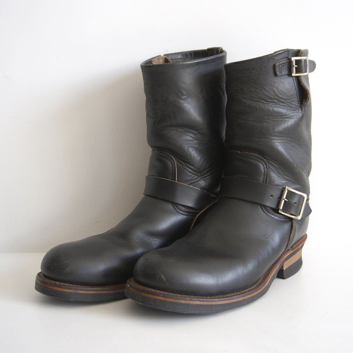 茶芯】REDWING【2268/エンジニアブーツ】US8.5 ブラック レッド