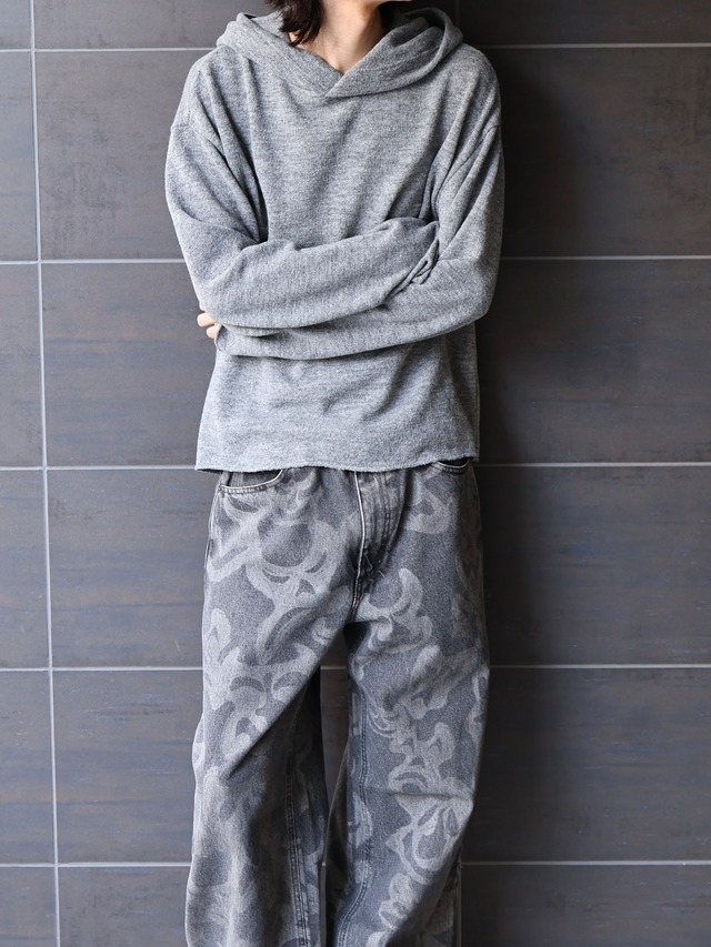 【26aw/ROLDSKOV】rambo hoodie light grey