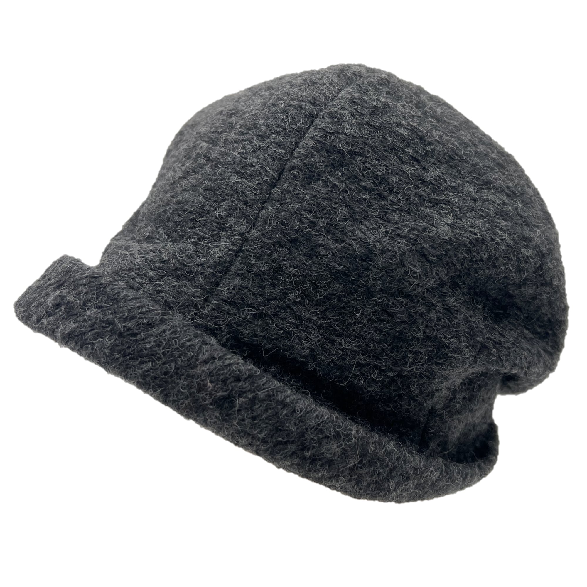 2025秋冬】ウール混エアリーウールスラブ フード キャスケット｜帽子