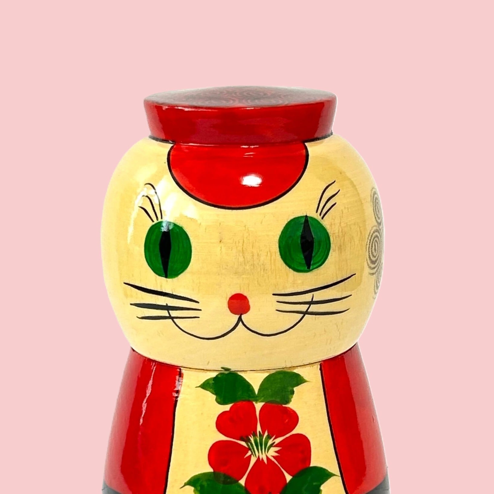 数遊び ねこ マスコット 16cm セミョーノフ | 世界の雑貨 corie