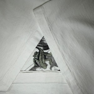 90's M.C.Escher "Reptiles" Printed T-Shirt USA ANDAZIA ART 90年代 エッシャー 爬虫類 プリント Tシャツ アメリカ ヴィンテージ ビンテージ だまし絵 アート TT2026-0003