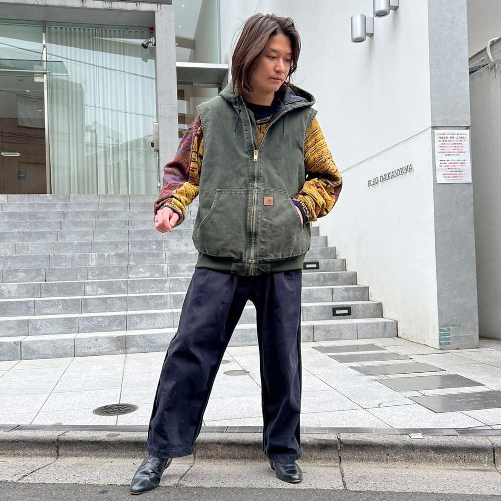 Carhartt】Vintage Duck Vest【2000s-】Vintage Sleeveless Active