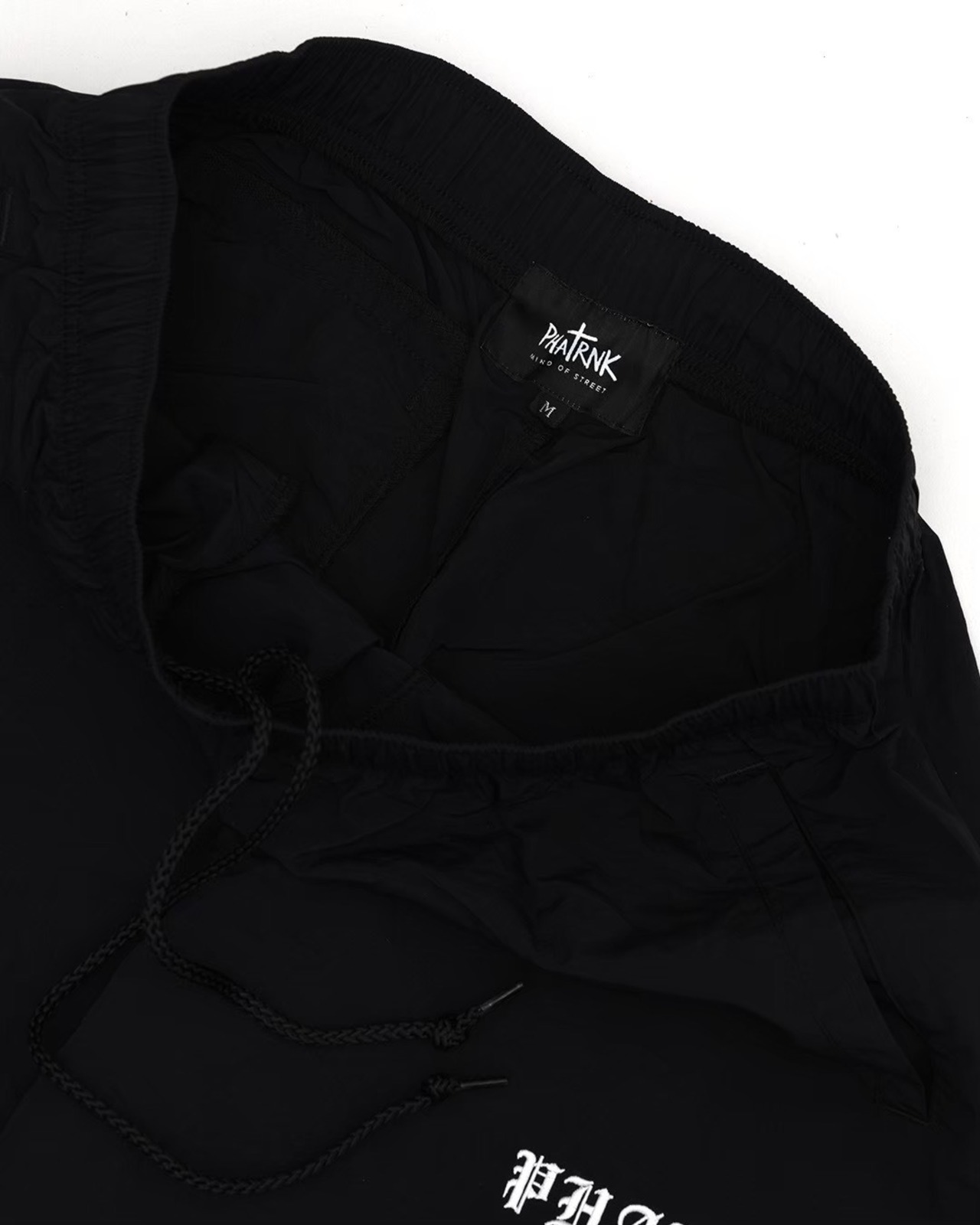 OLD LOGO SLEEVE EMBORIDERY NYLON TRACK PANTS