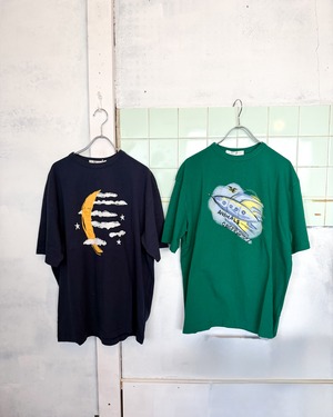 【The Animals Observatory 14Y】COLLIE & SHARK WARM T-SHIRT