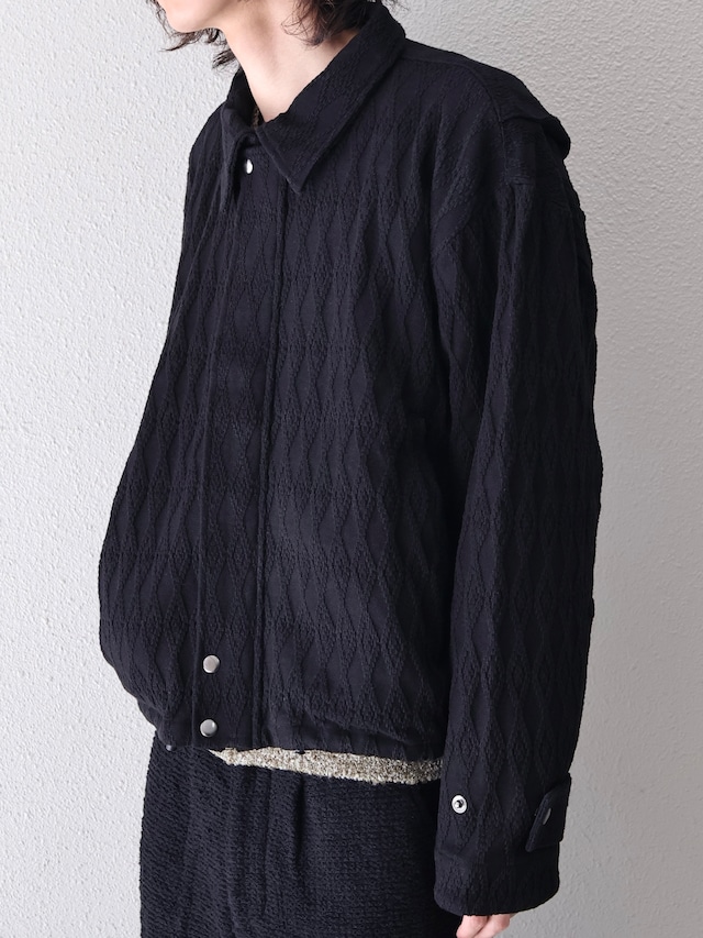 【ISA BOULDER】DIAMOND JACKET/black