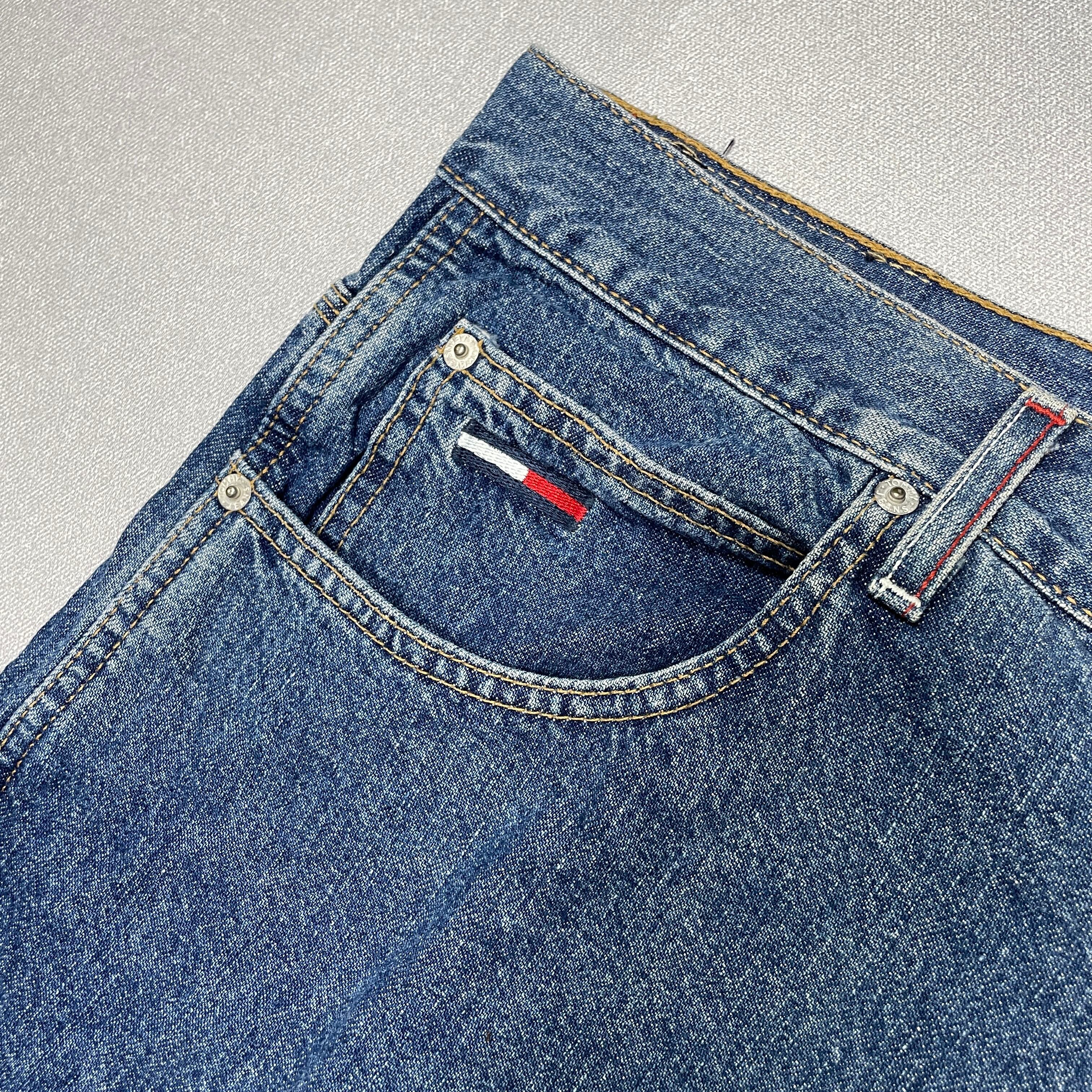 90's /TOMMY HILFIGER/DENIM PAINTER PANTS/デニムペインターパンツ