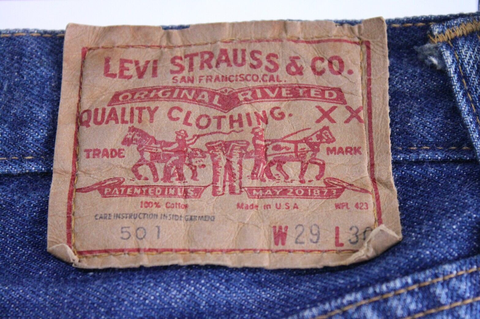 70s (1977) Levis 501 66前期 Denim Pants | VOLAR