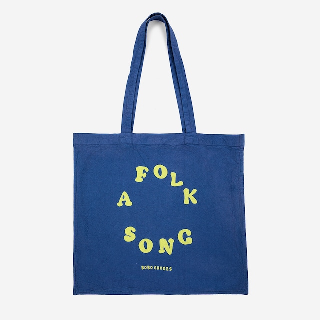 BOBO CHOSES / A Folk Song blue tote bag pack