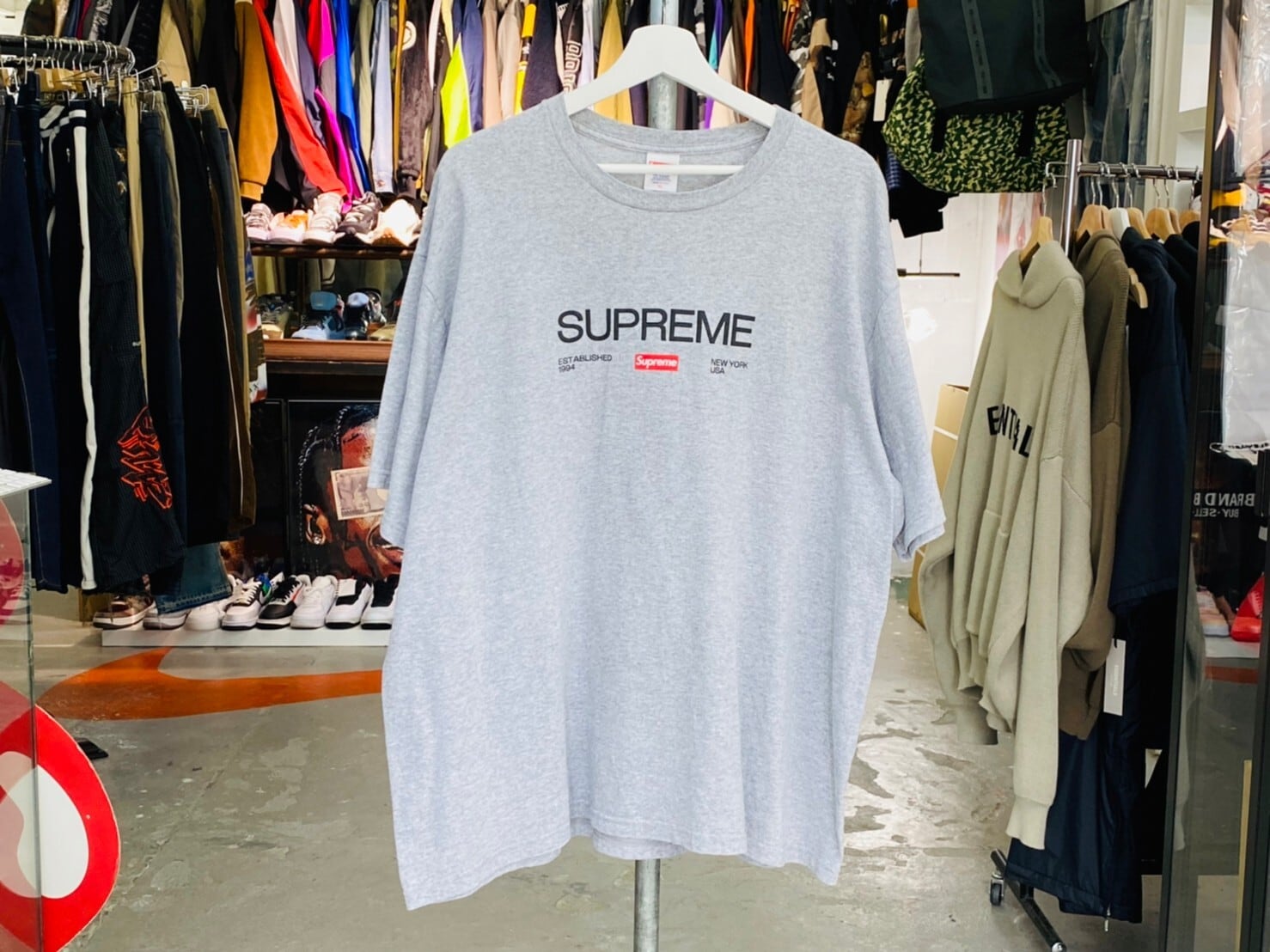 Supreme Est.1994 Tee ブラック XL