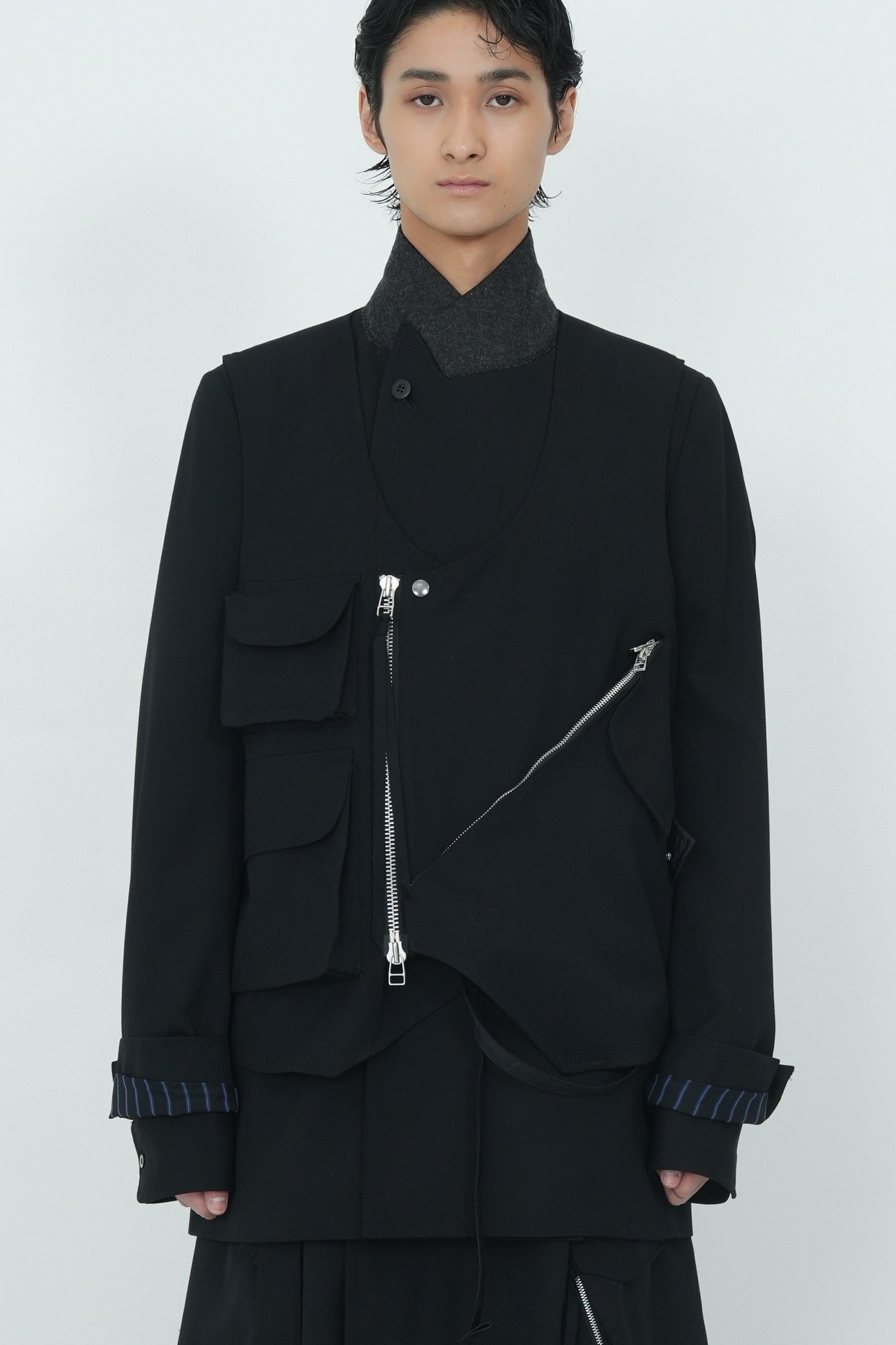 【26AW | MEN】Tamme タム / POLICE VEST BAG / ベスト  26A0369 - 1