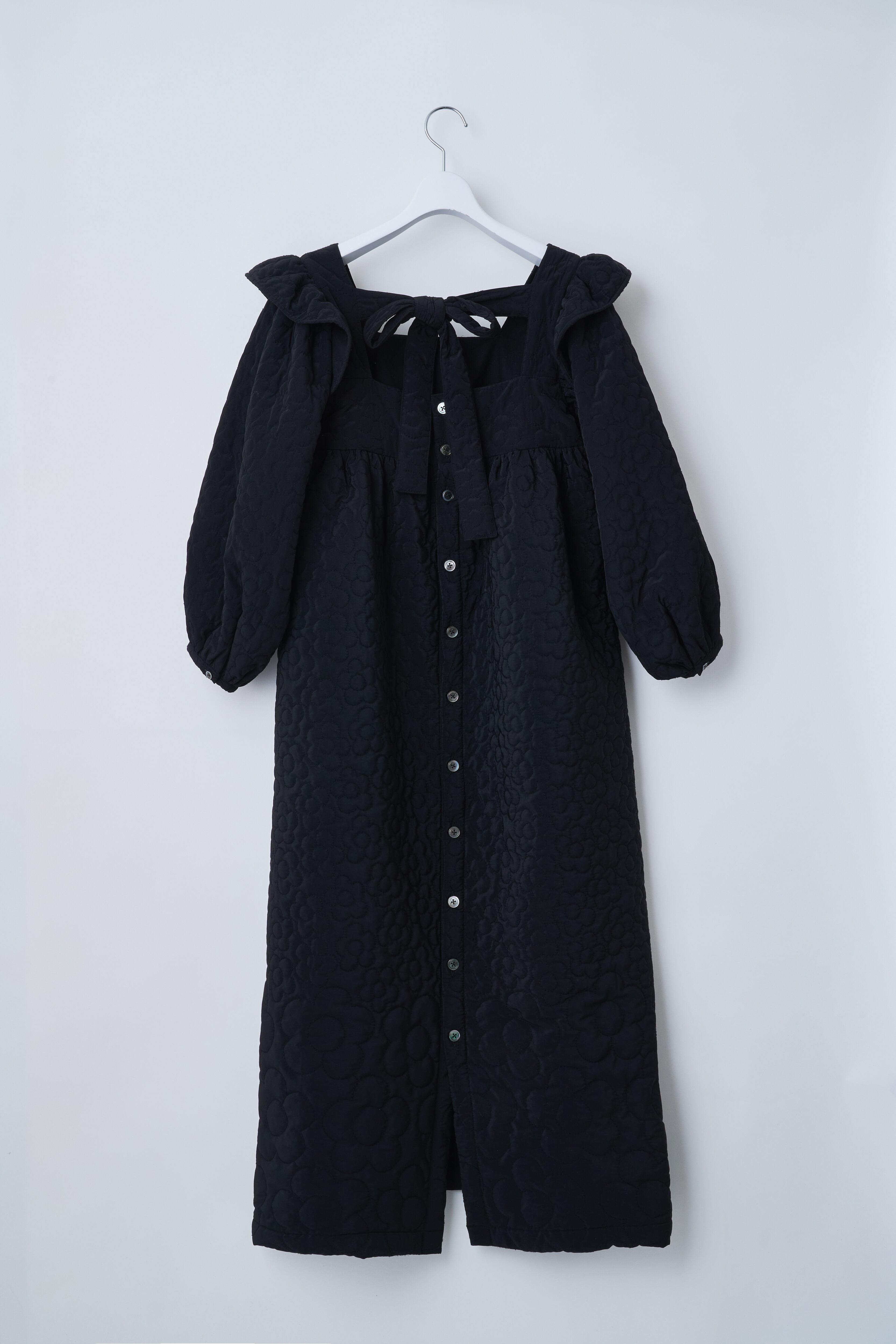 Quilting ribbon dress | naokitomizuka_onlineshop