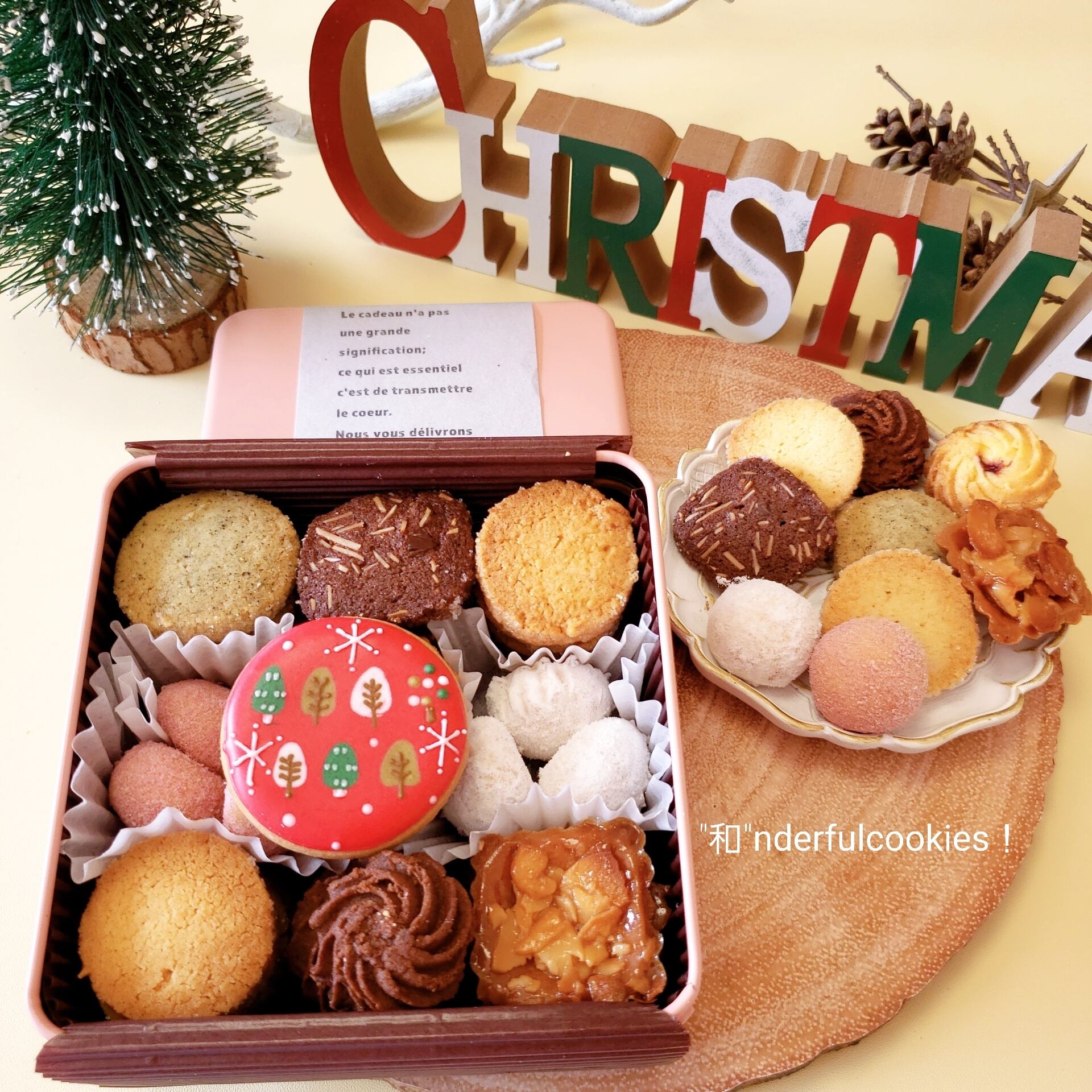 X'masクッキー缶(正方形B) | PAY ID