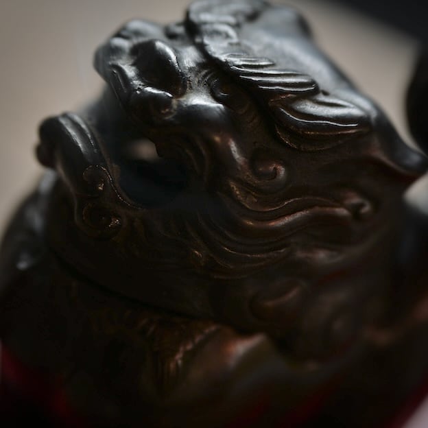 52001】獅子の香炉 / Incense Burner | 古道具・器 ハナレ きりゅう