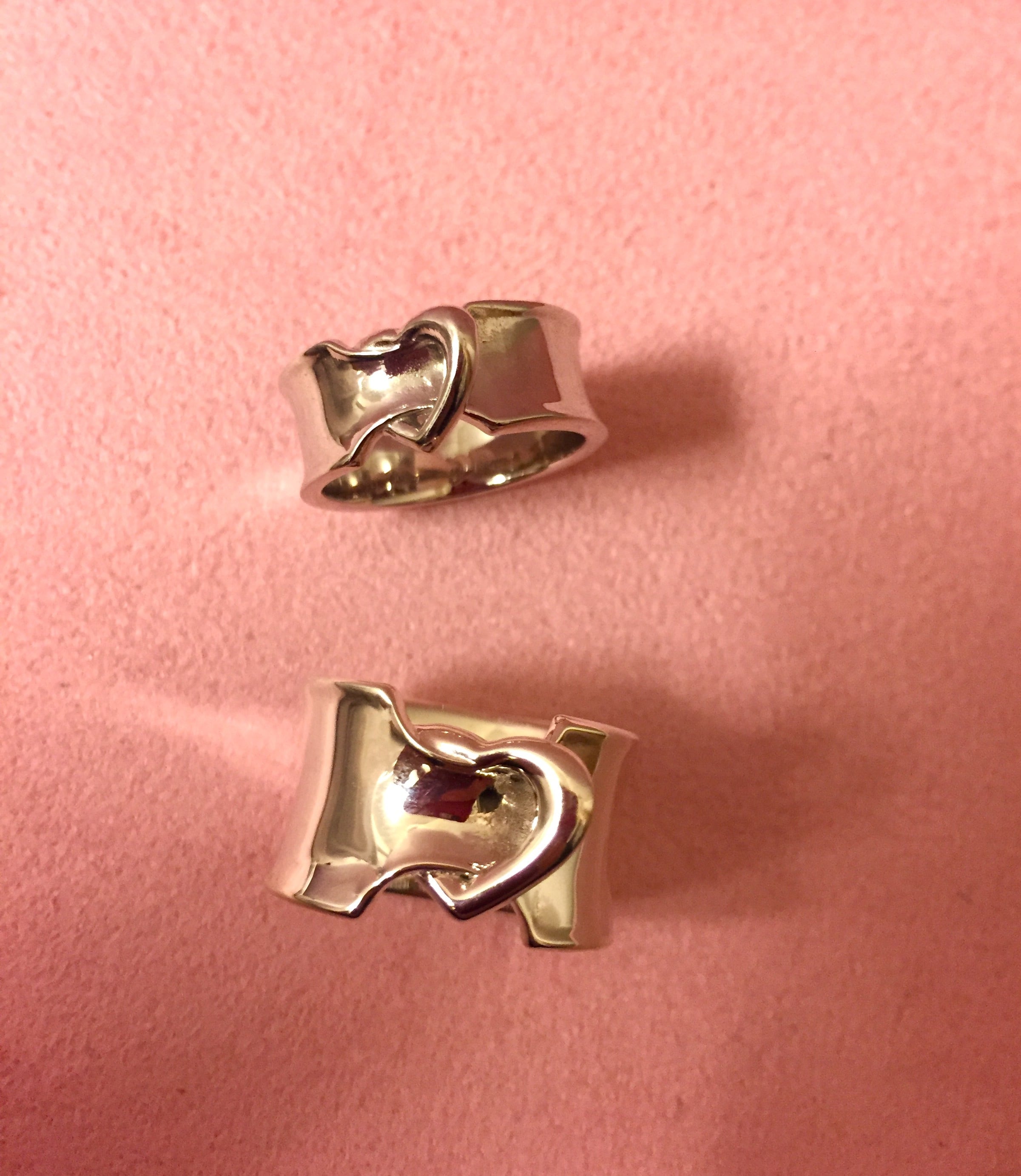 ribbon LOVERING.幅広 SILVER925 #00614-sv りぼんラブリング幅広 