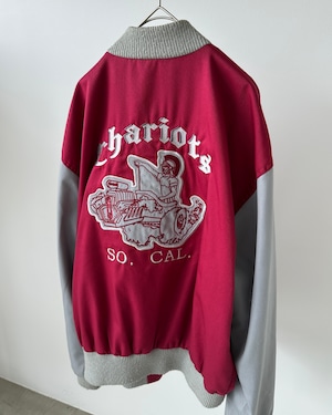 Vintage 80-90s S Varsity Jacket made in USA