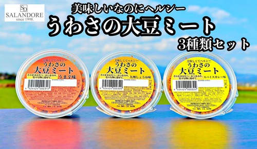 【うわさの大豆ミート】3種類セット