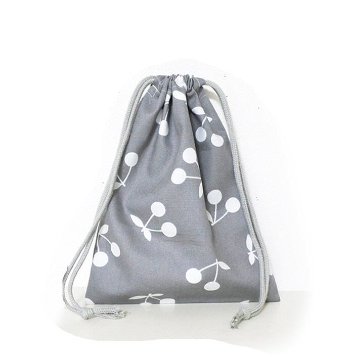 むらさき様　確認用　さくらんぼ　グレー　ランチョンマット　給食袋 むらさき様確認用さくらんぼグレーランチョンマット給食袋