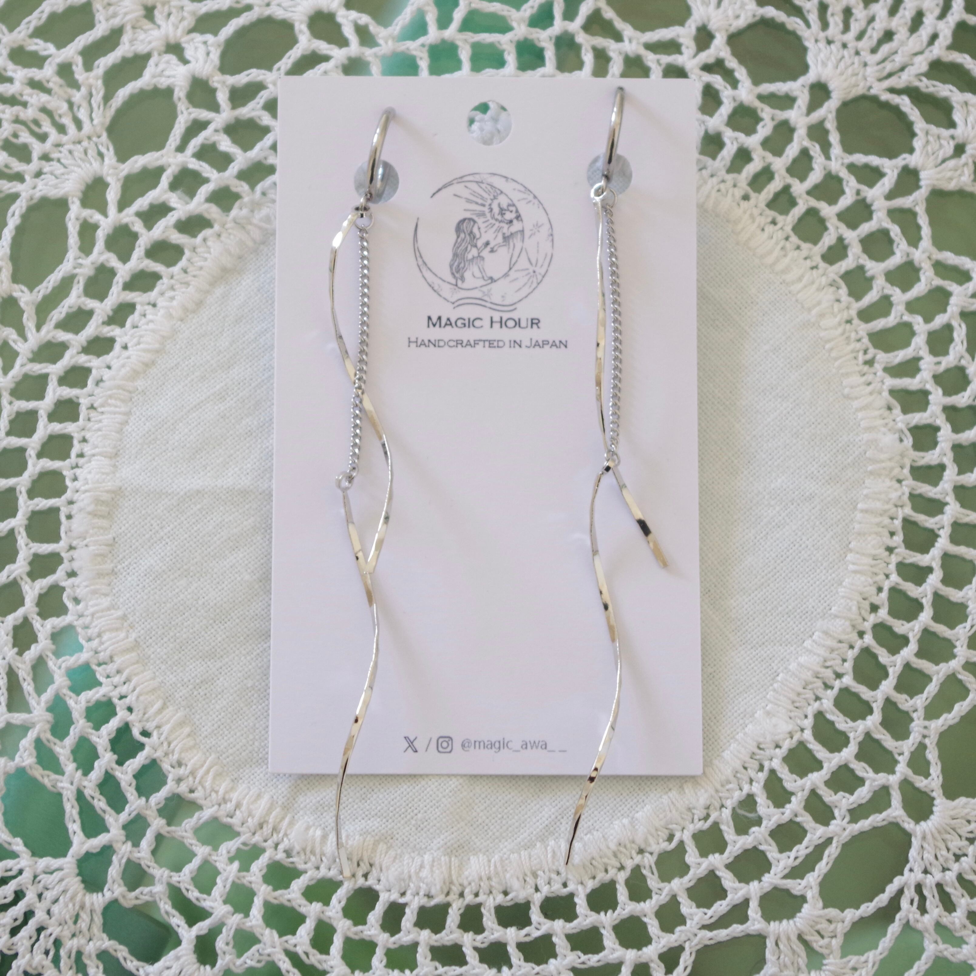 Angel's Ladder【Silver】ピアス/イヤリング