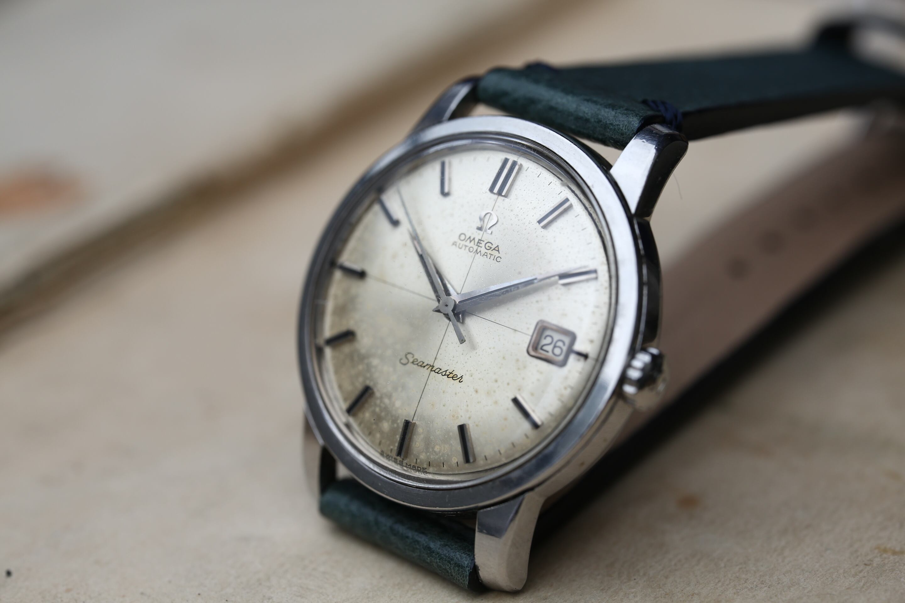 OMEGA】 1960's オメガ シーマスタークロスライン エイジングダイヤル