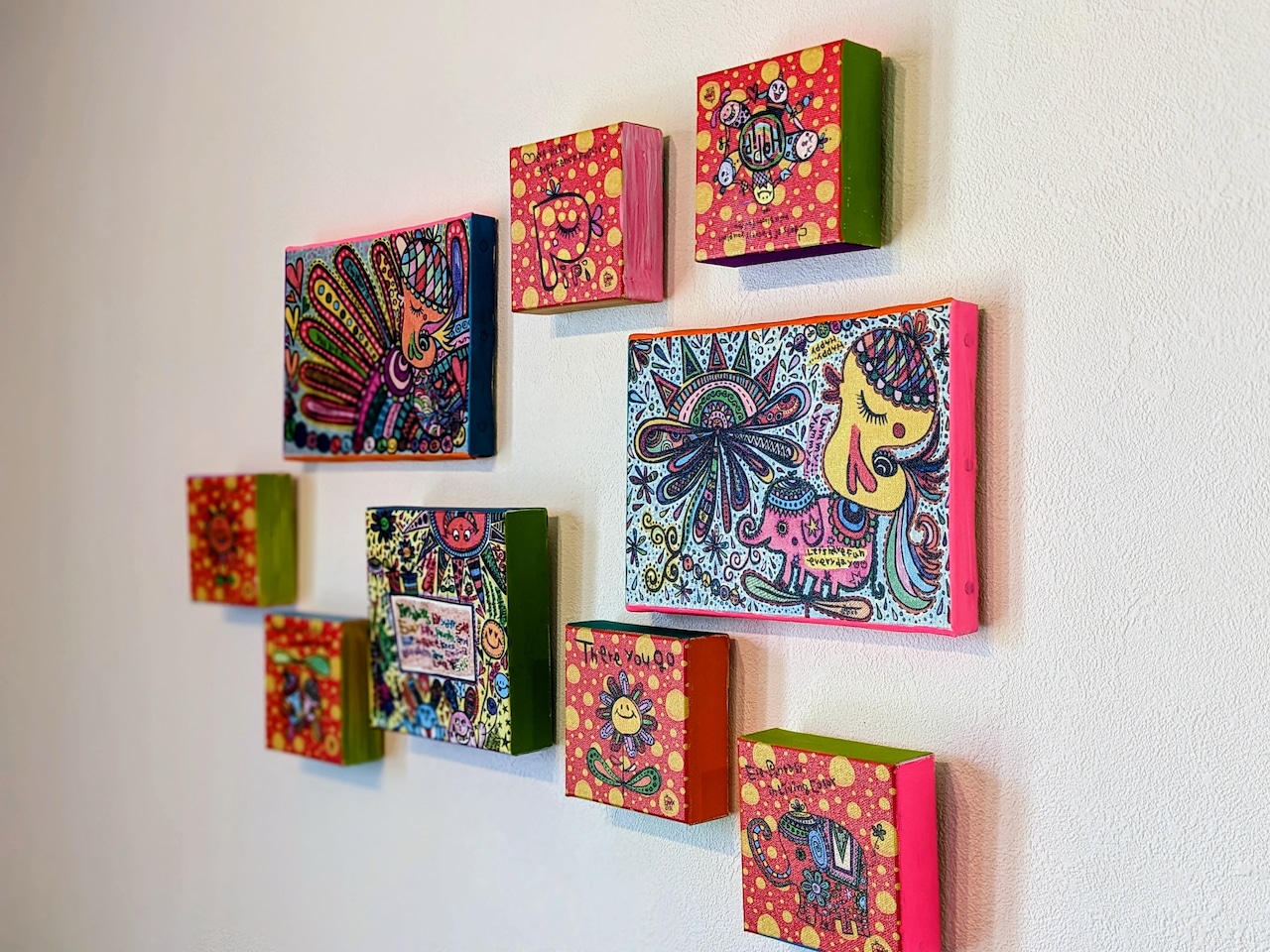 pipiキャンバス とりちゃんと太陽