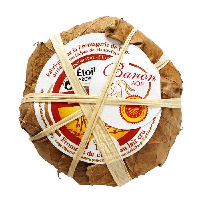バノン　毎週水・金曜日発送　フランス産　チーズ　100g　フォイユ　シェーブル　男の台所（BASE店）