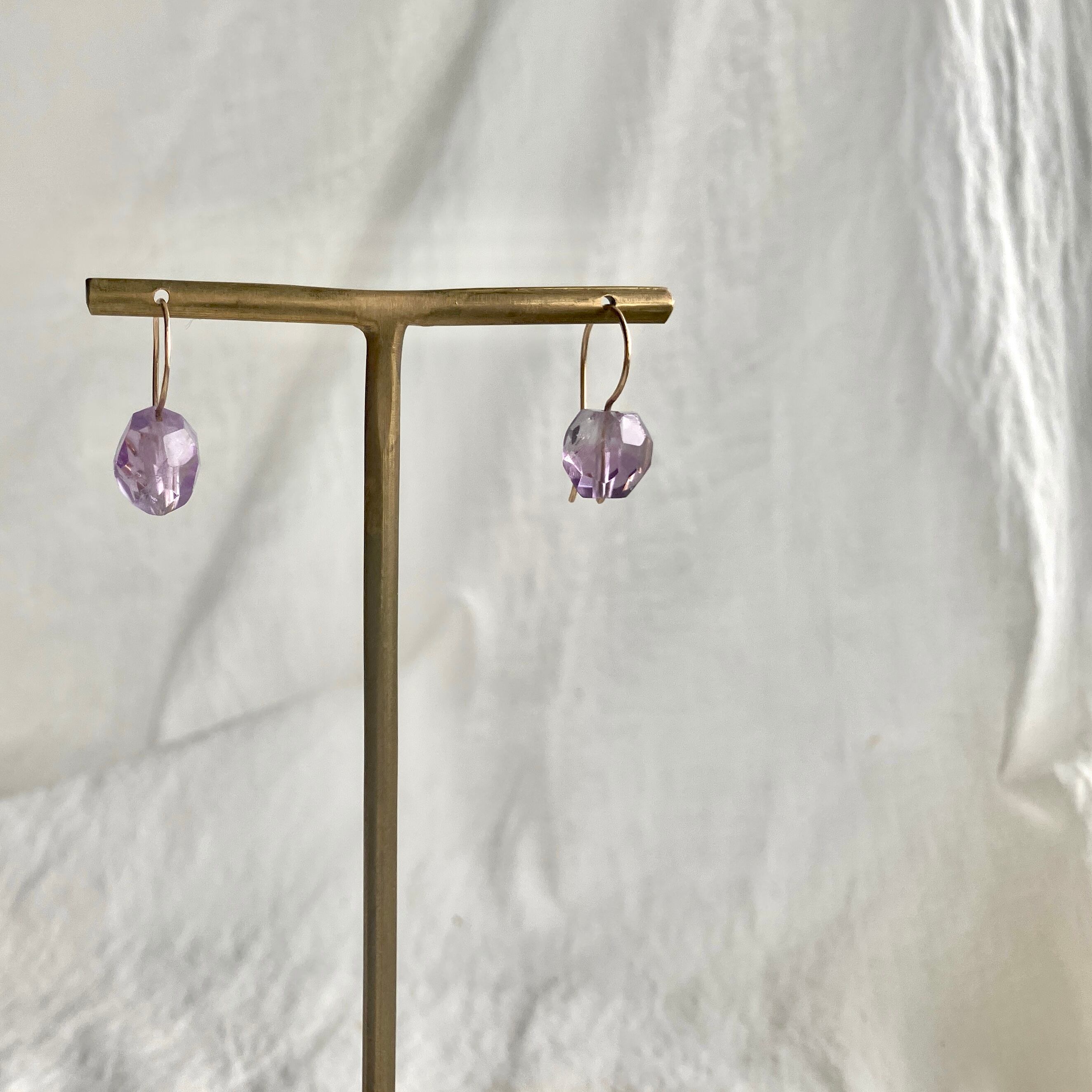 Lavender soap ラベンダーソープ K14gfキドニーフックピアス | simon