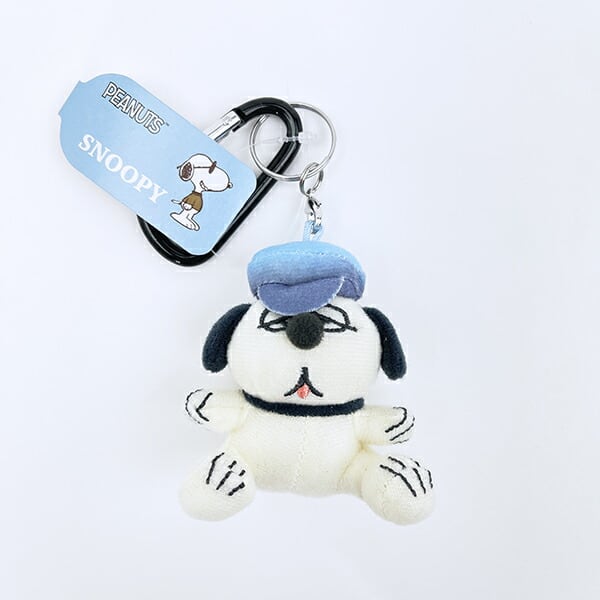 スヌーピー オラフ カラビナ付きマスコットキーホルダー グラデ ジョー