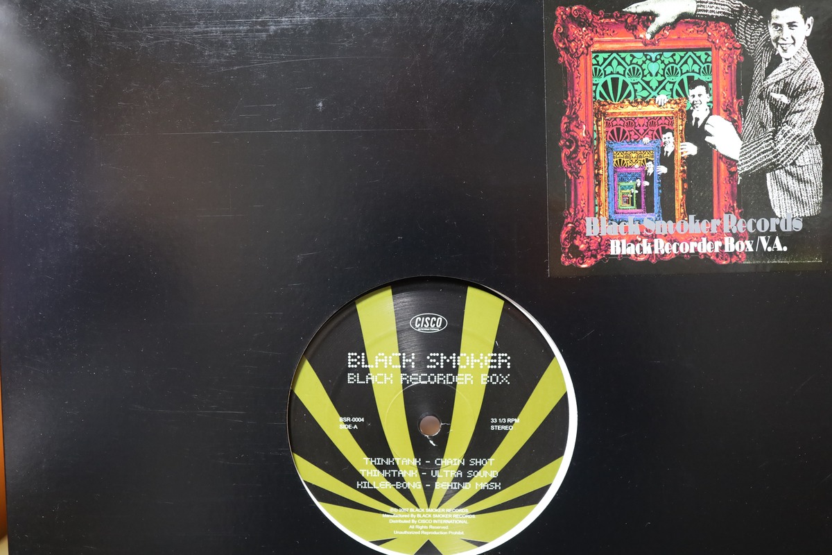 12inch】BLACK SMOKER / BLACK RECORDER BOX | COMPACT DISCO ASIA