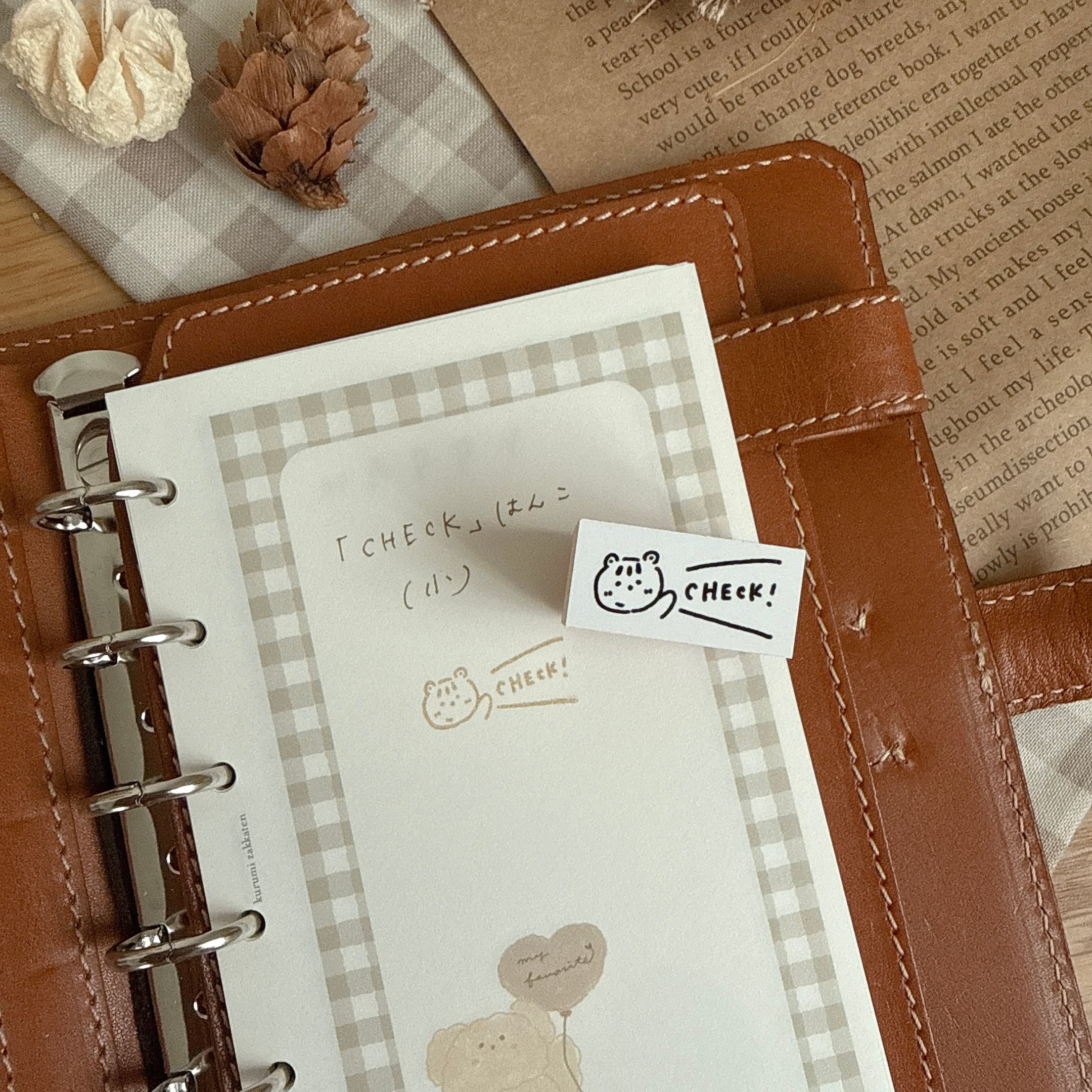 『CHECK』はんこ(小)