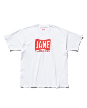 S/S PRINTED T-SHIRT “JANE SAYS#1” RED