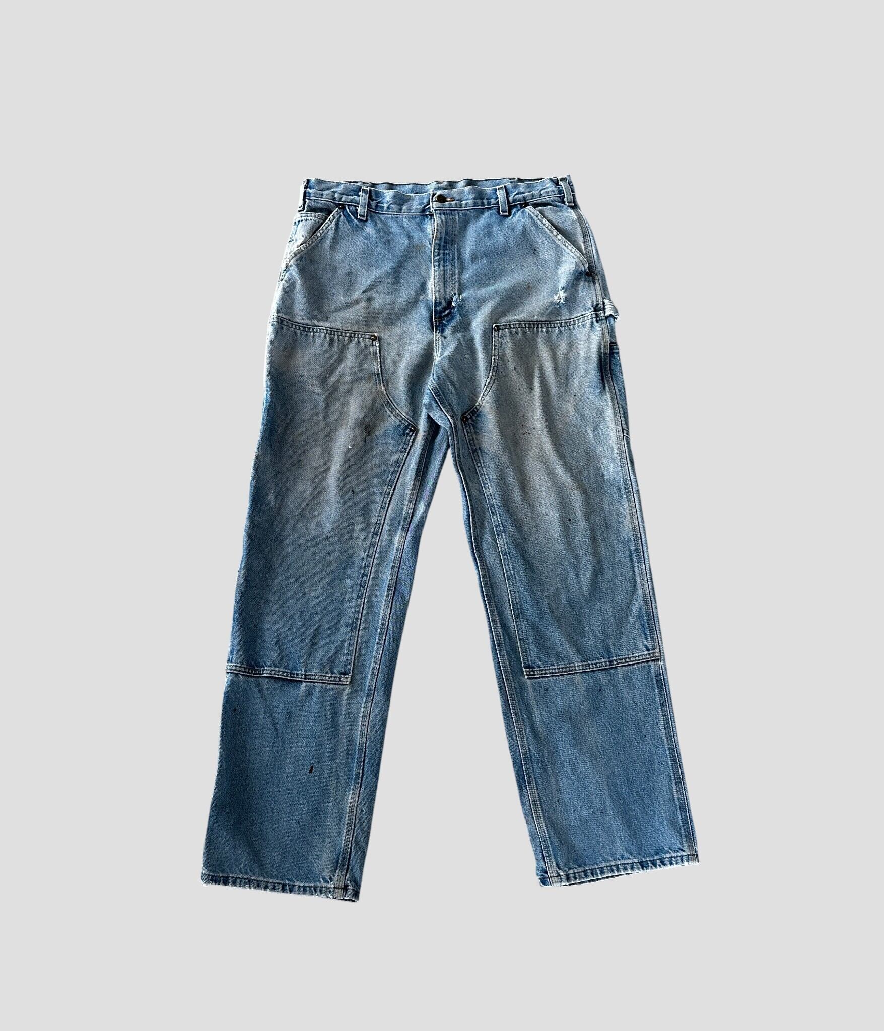 Carhartt- Vintage 10s 34×36 Double Knee Pants made in USA