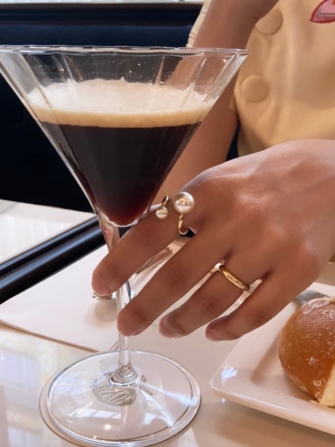 カリーヌパリ Wパールリング cp201 | Caline Paris カリーヌ パリ